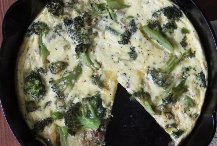 Broccoli Frittata · Ideal Protein & Keto Recipes · Ideally You