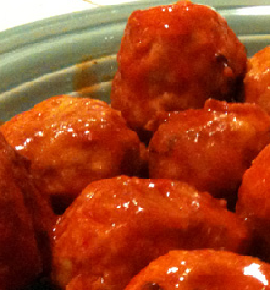 Buffalo Chicken Meatballs