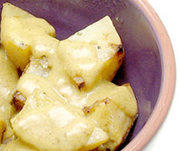 Turnips in Mustard Sauce