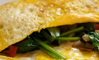 veggie omelete