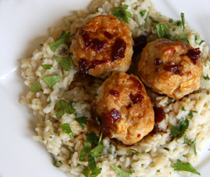 Meatballs & Rice recipe