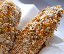 Crispy Chicken Fingers · Ideal Protein & Keto Recipes · Ideally You