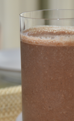 Blended Mocha Smoothie