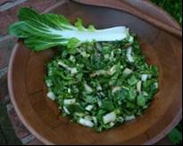 ginger lime bok choy
