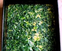 No Carb Spinach Bread