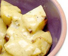 Turnips in Mustard Sauce