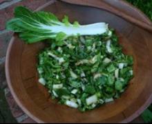 ginger lime bok choy