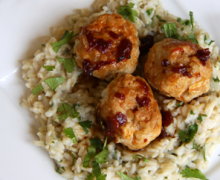 Meatballs & Rice recipe