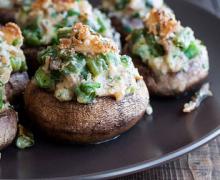 Crab stuffed Mushrooms