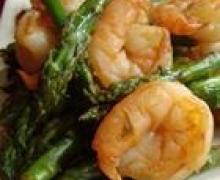 shrimp asparagus