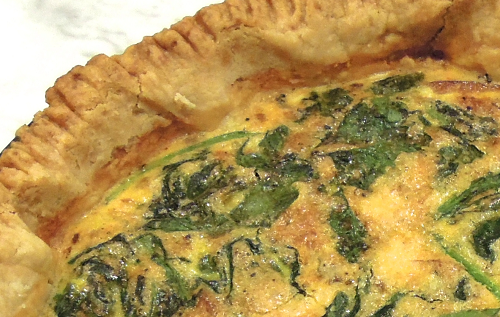 vegetable quiche